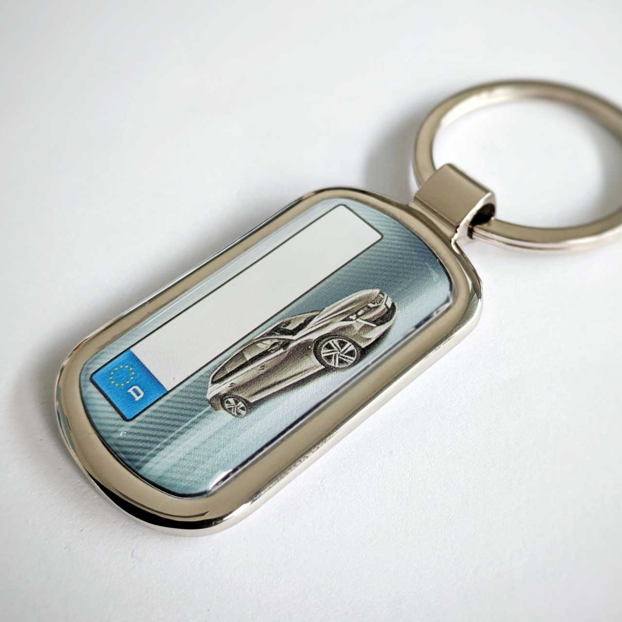 Peugeot 508 SW Kennzeichen Schlüsselanhänger mit Gravur