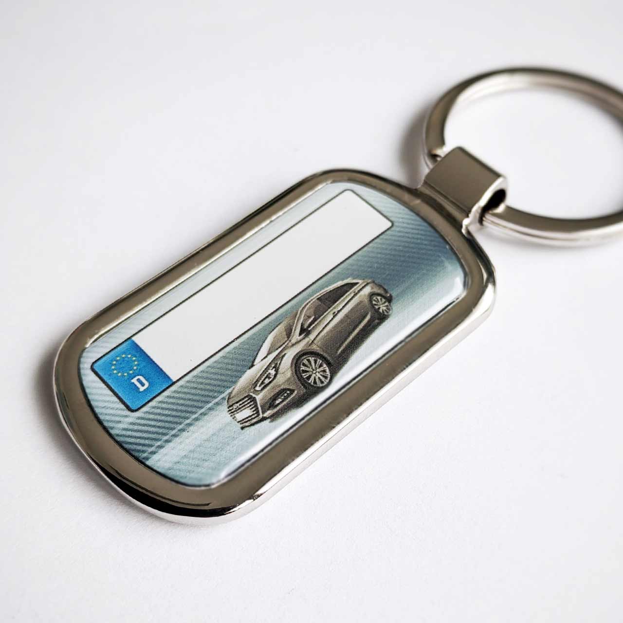 Hyundai i40 Kennzeichen Schlüsselanhänger mit Gravur